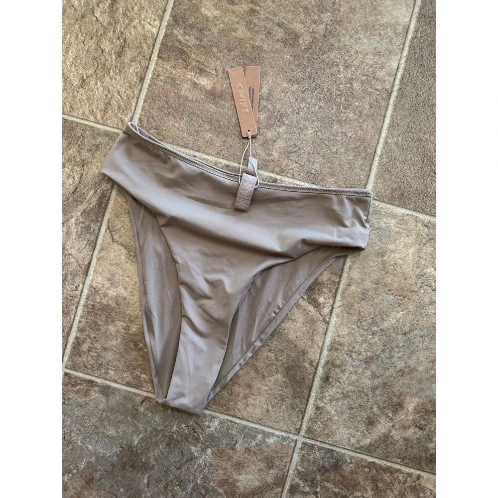 Skims Swim Mid Waist Bottom Desert Size Small